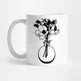 Minimalist flower pot Mug